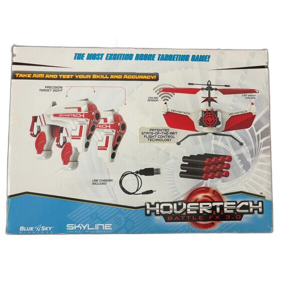 Blue Sky Wireless BHoverTech Drone Battle FX 3.0 Game-NIB - Picture 8 of 11